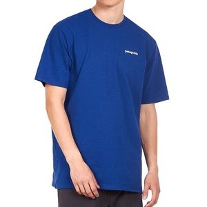 Blue Patagonia t shirt